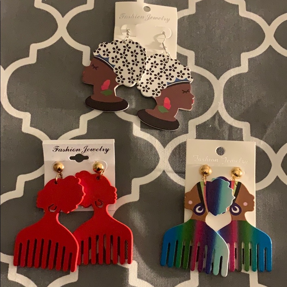 Wood Earrings